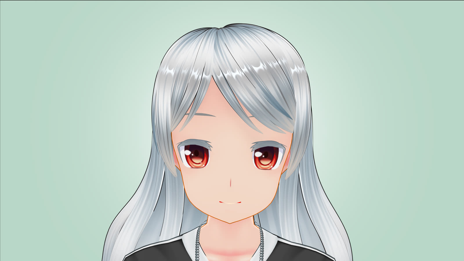 頬 After